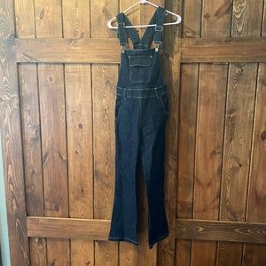 Women's Denim flare Overalls